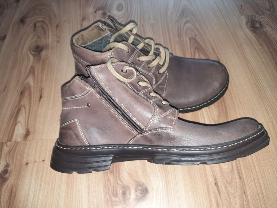 Buty męski zimowe skóra Joker 43 wkładka 28.