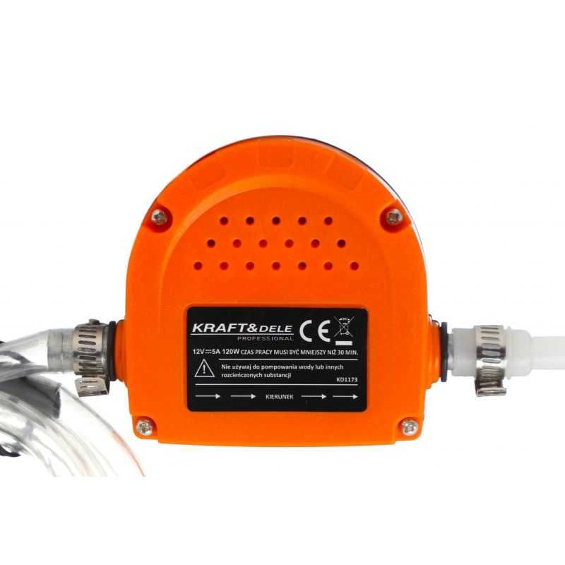 POMPA do Spuszczania Ropy Oleju nafty przenośna POMPKA 12V CPN KD1173