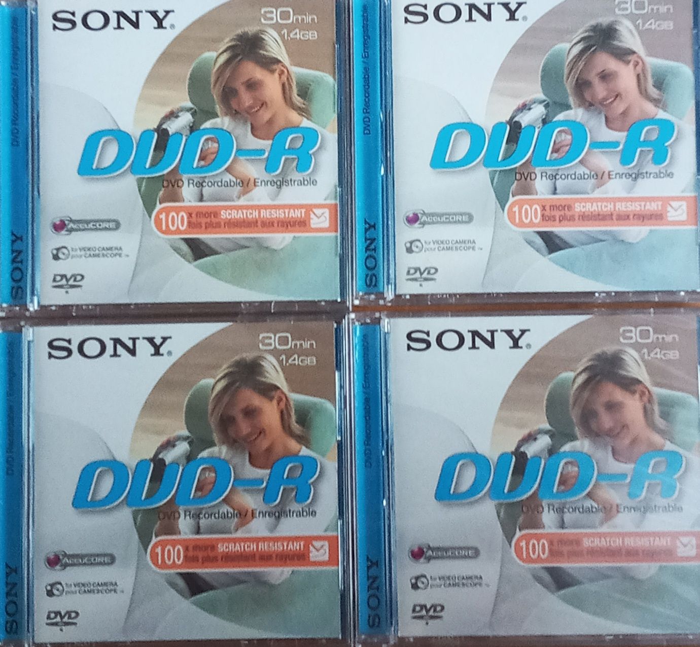 Диски Sony dvd r 1,4 gb