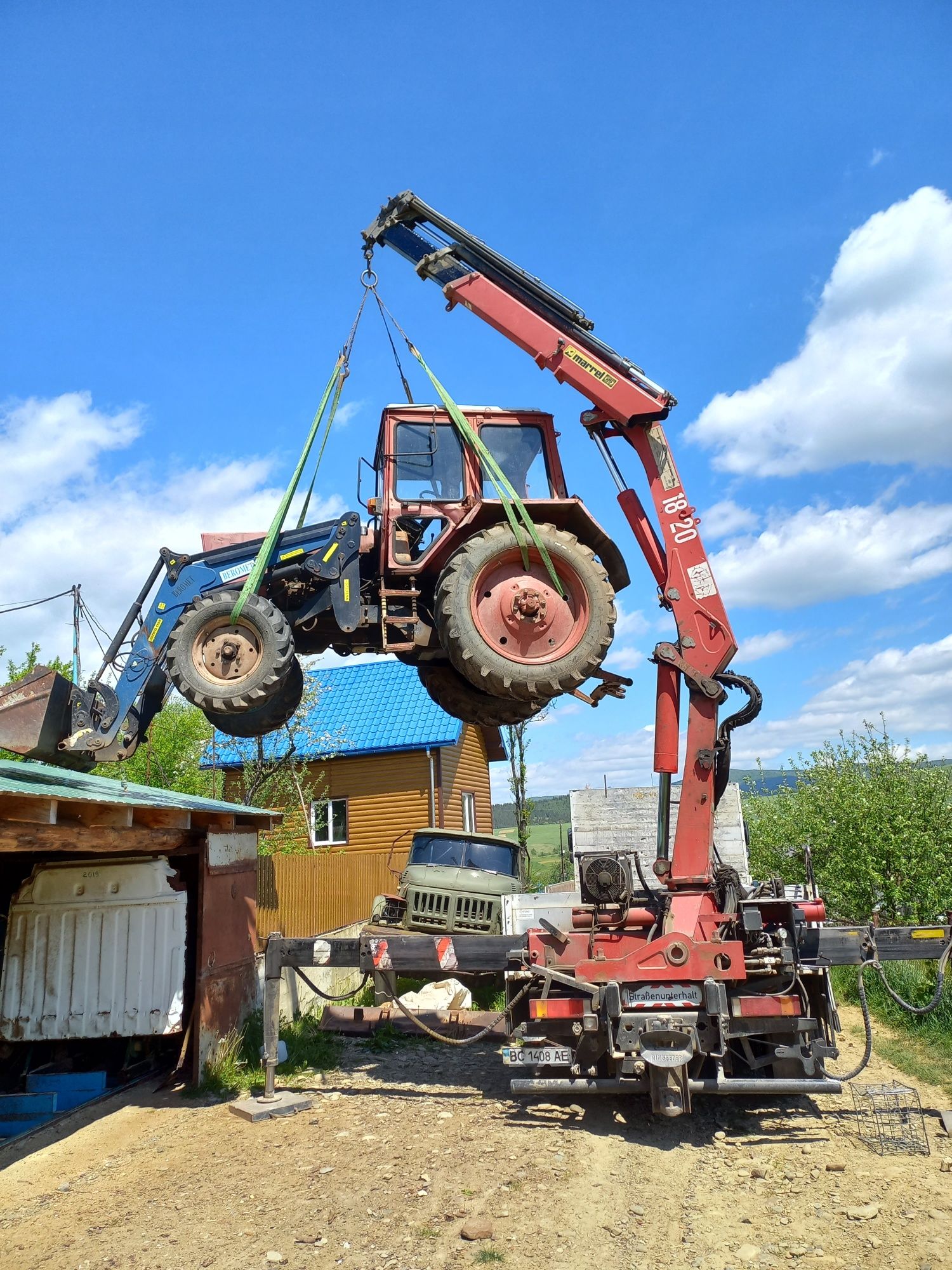 Маніпулятор львів,послуги кран маніпулятора 16 метрів стріла,недорого