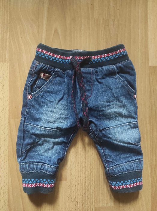 Spodnie niemowlęce jeans next 3-6 miesięcy 8 kg