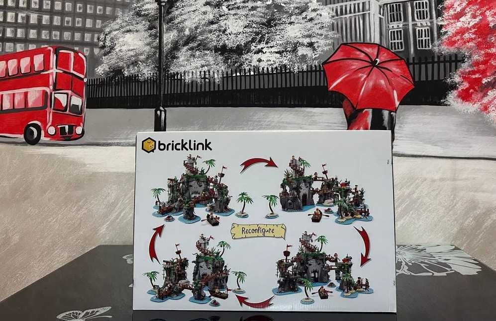 Конструктор LEGO BrickLink 910038 Зловісний острів