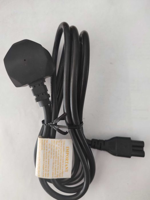 Kabel zasilający koniczynka wtyk angielski