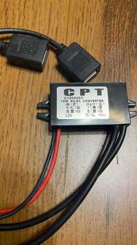 Перетворювач напруги 12В-5В 3А USB