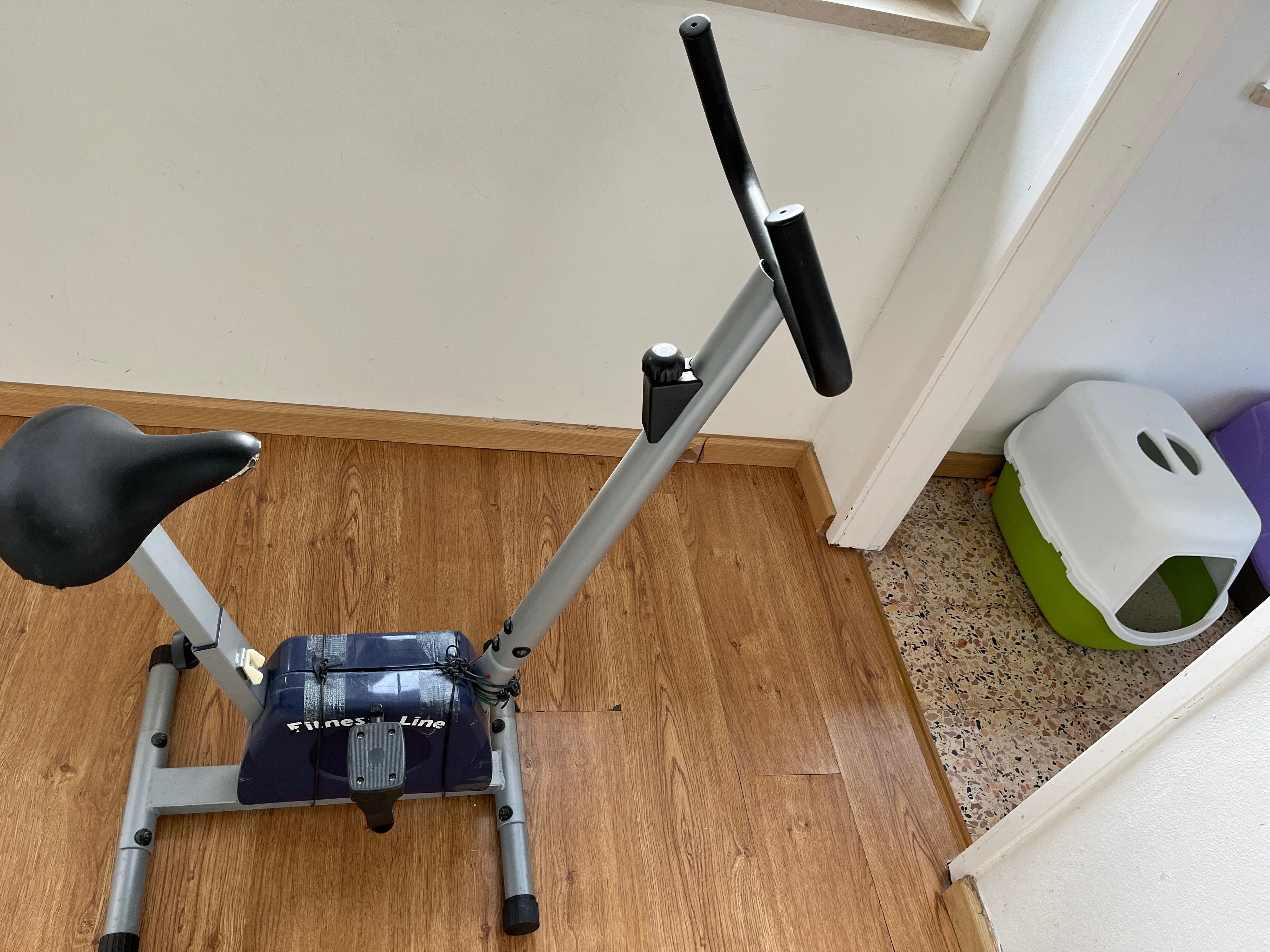 Bicicleta  para  ginástica em casa