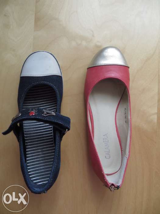 pantofle dla dziewczynki 2 szt.x 10zł