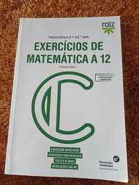 Livro de exercícios de matemática A 12 ano