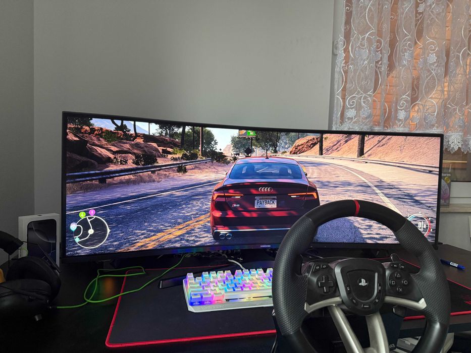 Monitor Samsung C43J89x 120Hz 43cale