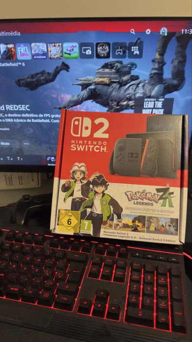 Nintendo Switch 2 + extras