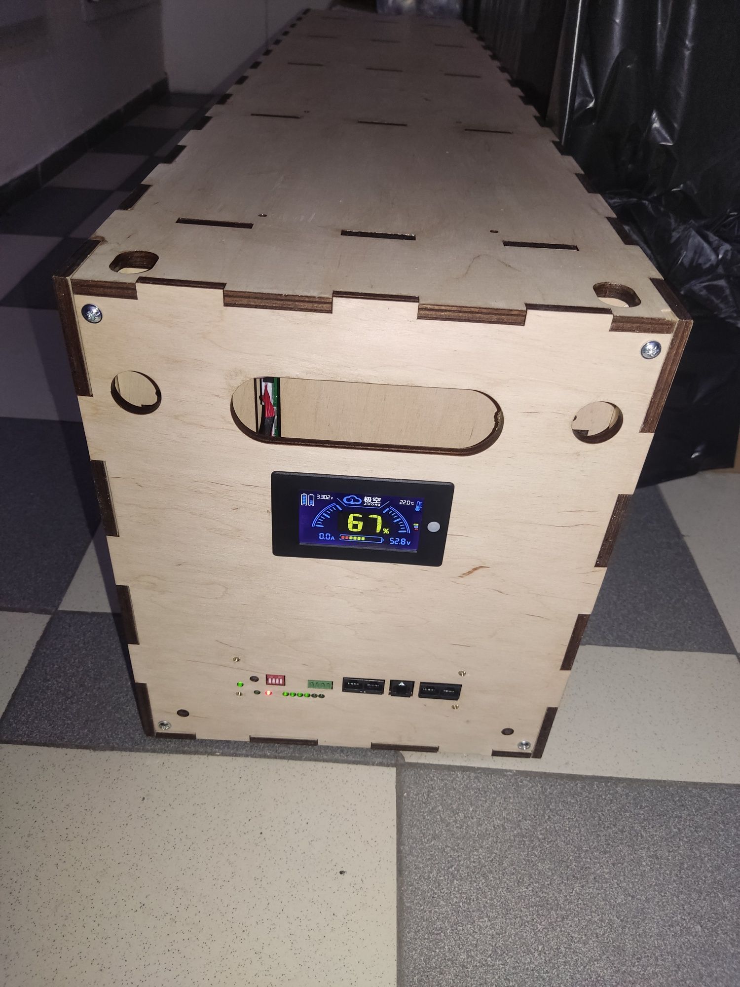 Інвертор гібридний для сонячних панелей ANENJI ANJ-11000-48V-Wi-Fi