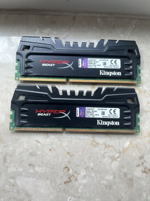 Pamięć RAM Kingston HyperX Beast DDR3 8 GB (2×4 GB) 1866 MHz CL9