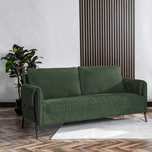 Sofa 2-osobowa zielona RENKA