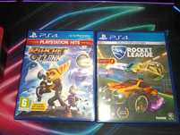 Jogos PS4 sem uso.