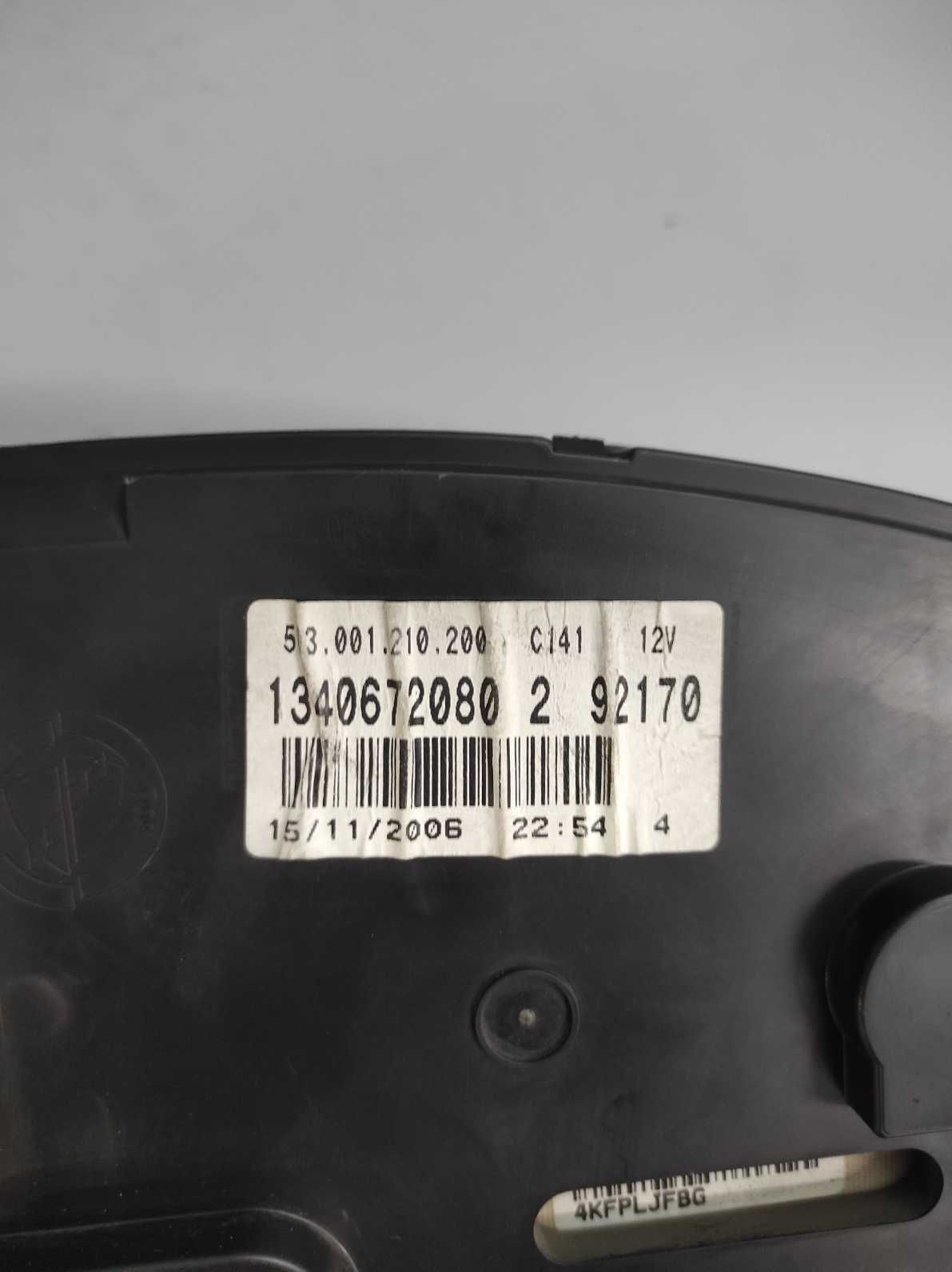 FIAT DUCATO III, Licznik, Zegar, OE: 134.0672.080