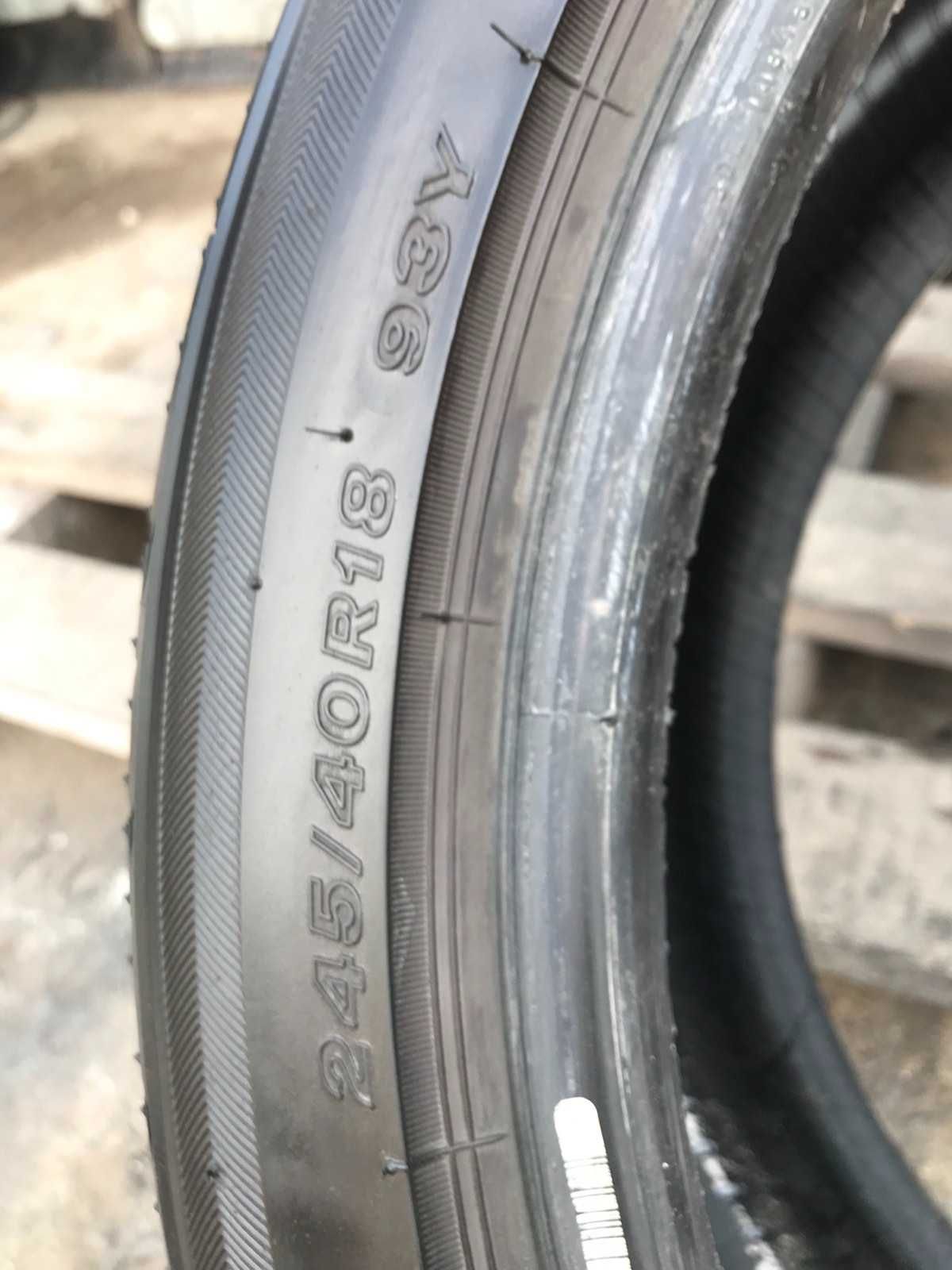 Шини Bridgestone Potenza S001 245/40R18 Пара Літо Б/у Склад Оригінал