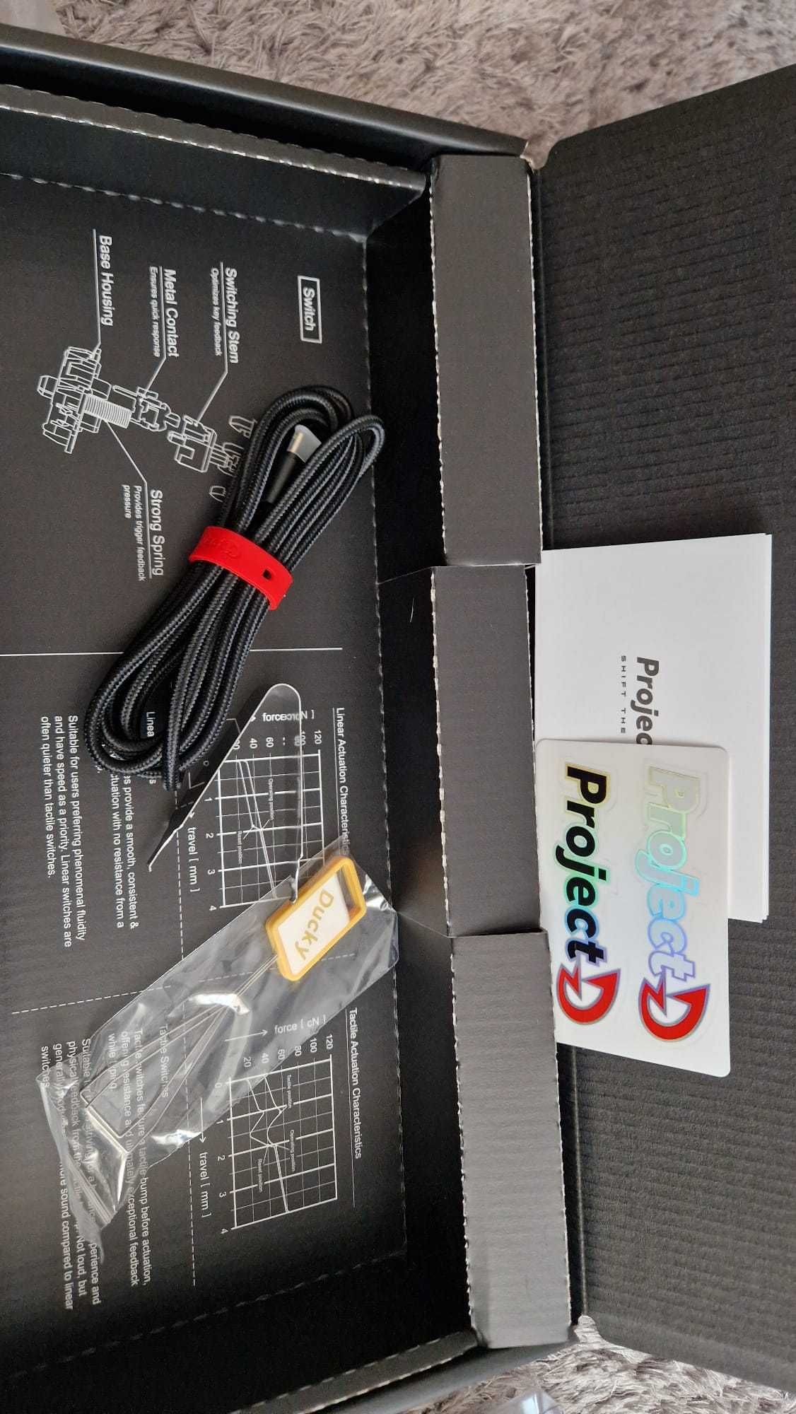 Barebone Ducky Tinker65 65% RGB Black (ISO)