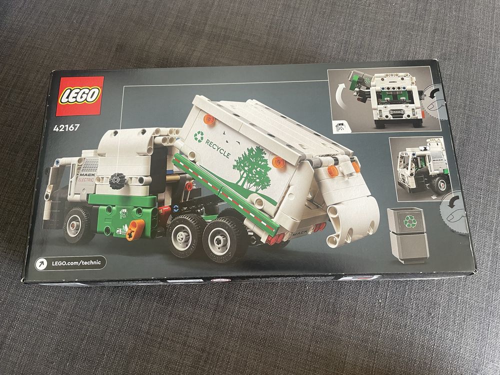 Lego Technic - smieciarka elektryczna Mack - 42167