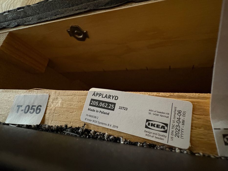 Sofa ÄPPLARYD Ikea dwuosobowa