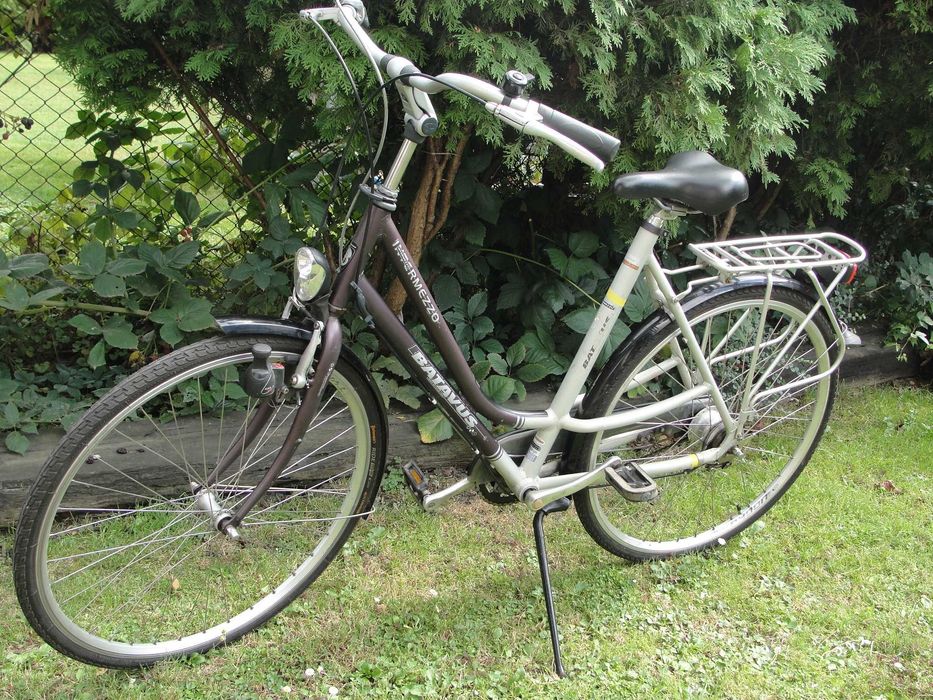 Rower damka holender duże koła 28, rama Alu, 7bieg, nowe opony, ładna