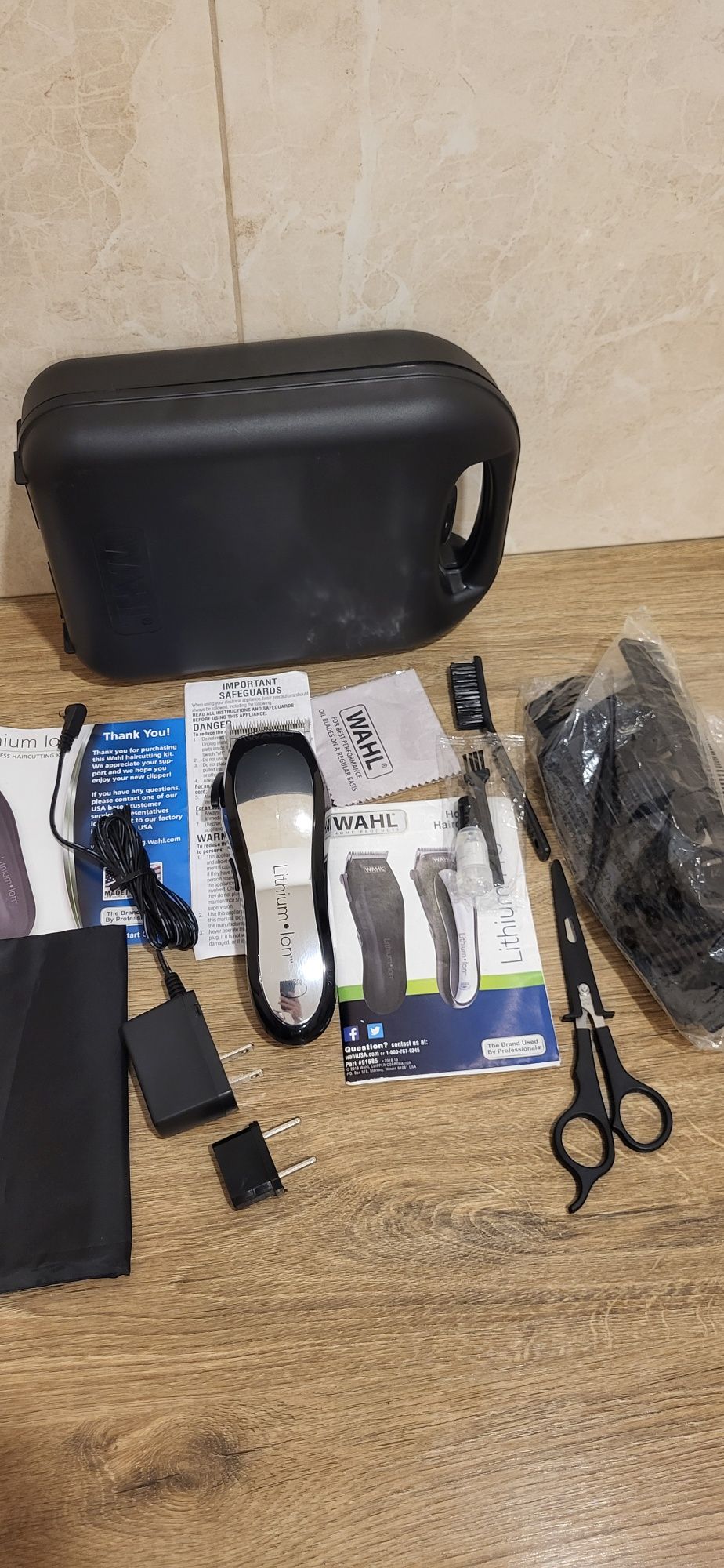 Wahl 79600 Lithium ion Акумуляторная машинка для стрижки