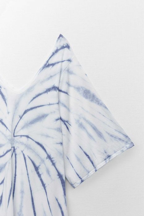 ZARA Luksusowa SUKIENKA tie dye piękna BLOG S