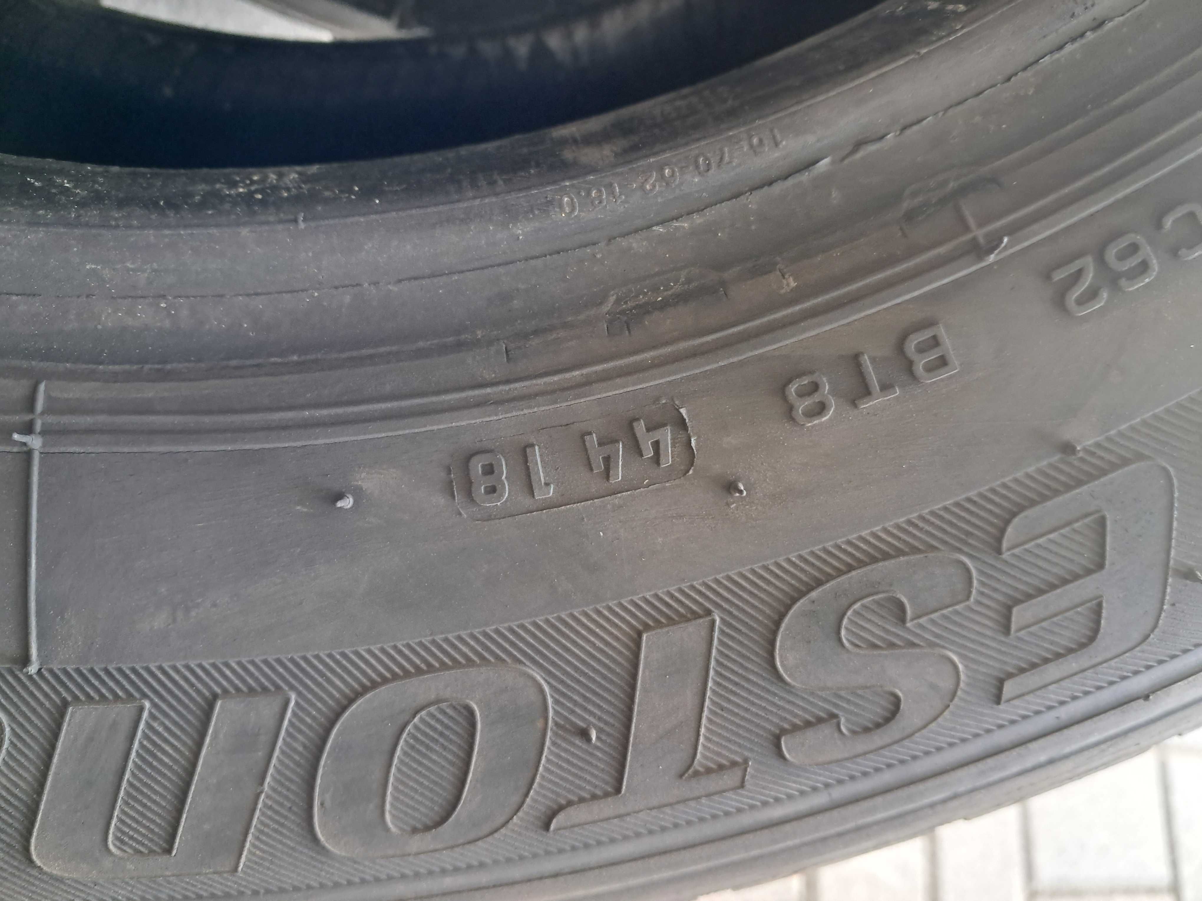 Opony Bridgestone Duravis 225 65 r16 C do busa, 4 sztuki, 10 mm, lato