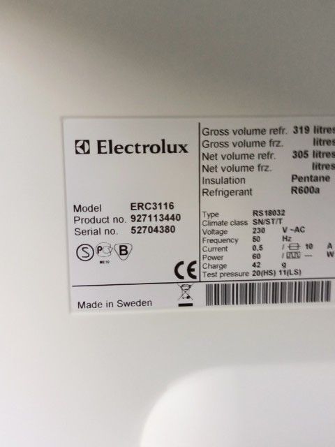Chlodziarka Electrolux Husqvarna gastronomiczna i domowa 180 cm