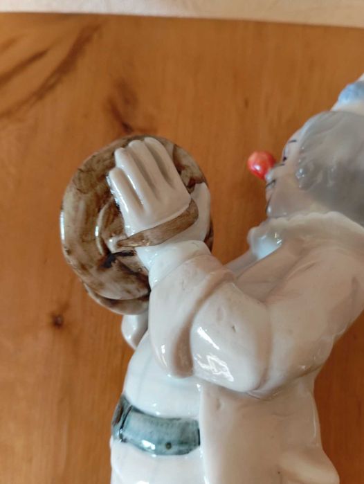 Вінтажна порцелянова фігурка музичного клоуна espada navaro 80-ті роки