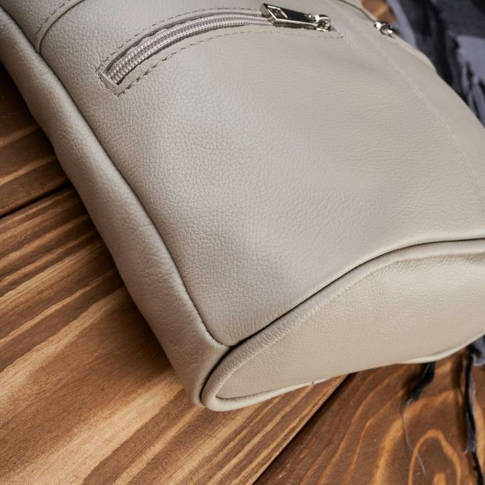 torebeczka damska skórzana listonoszka szara paolo peruzzi z-53-gr