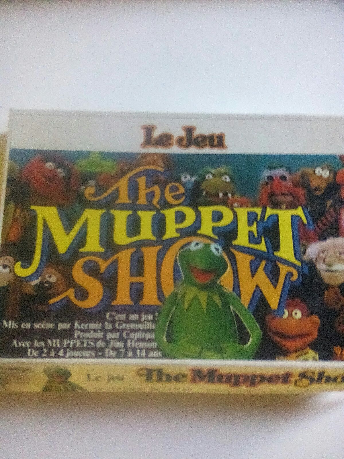 Jogo tabuleiro muppet show anos 80