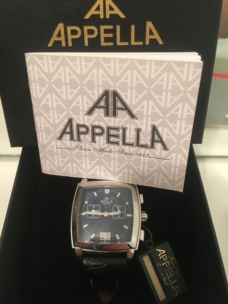 Швейцарские часы Appella хронограф