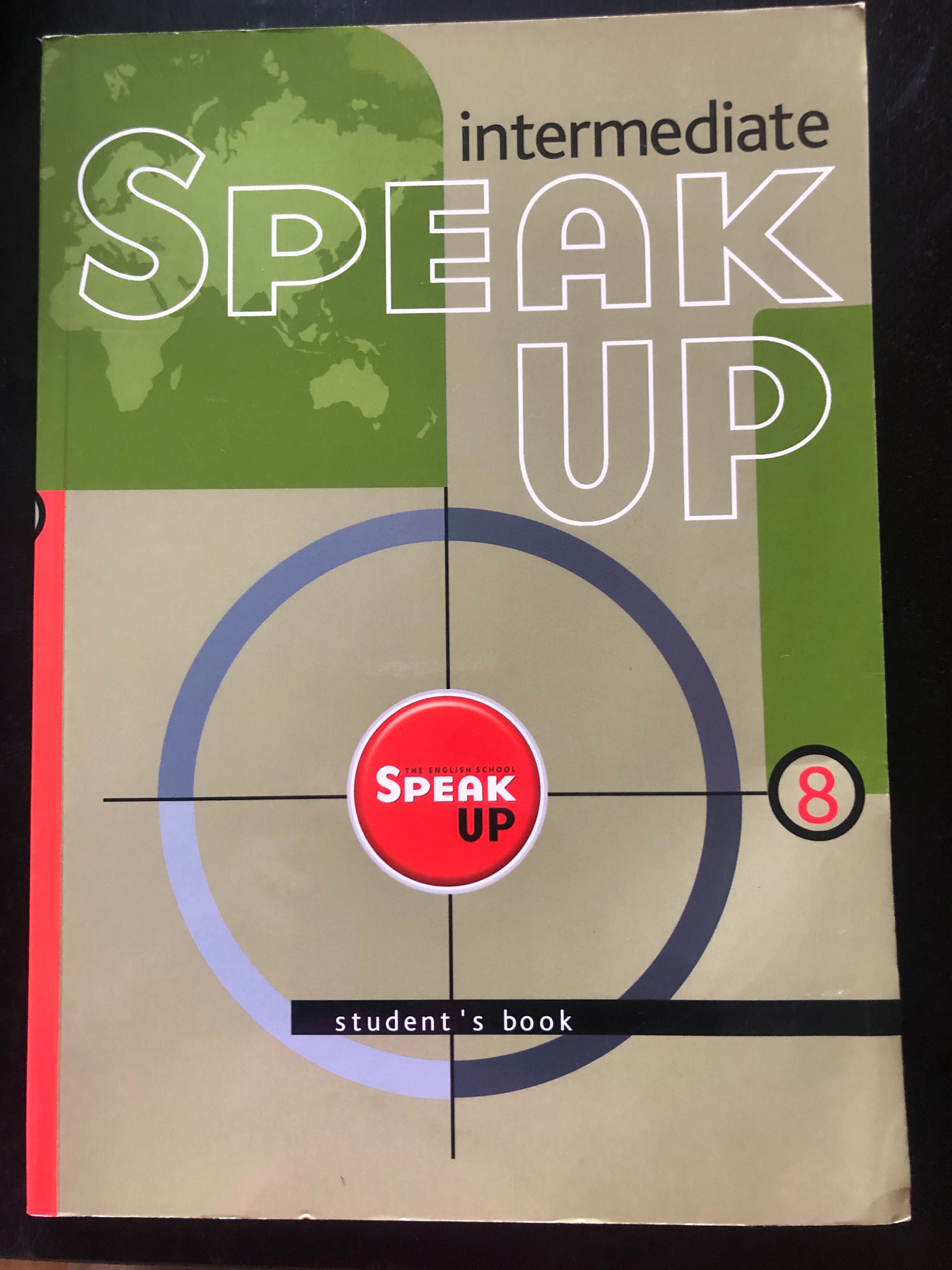 Intermediate speak up students book cz.8