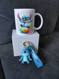 Zestaw brelok Stitch i kubek personalizowany