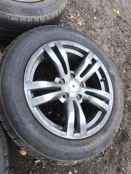 Koła aluminiowe alusy 5x120 opony zimowe 215/60/17 ET 40