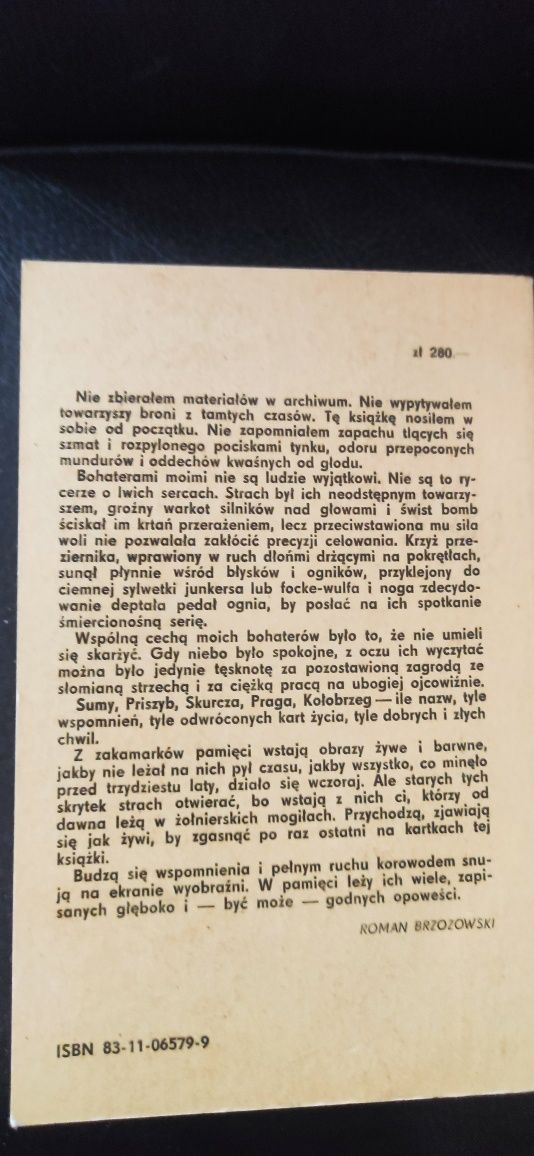 "Tarcza na niebie" Roman Brzozowski