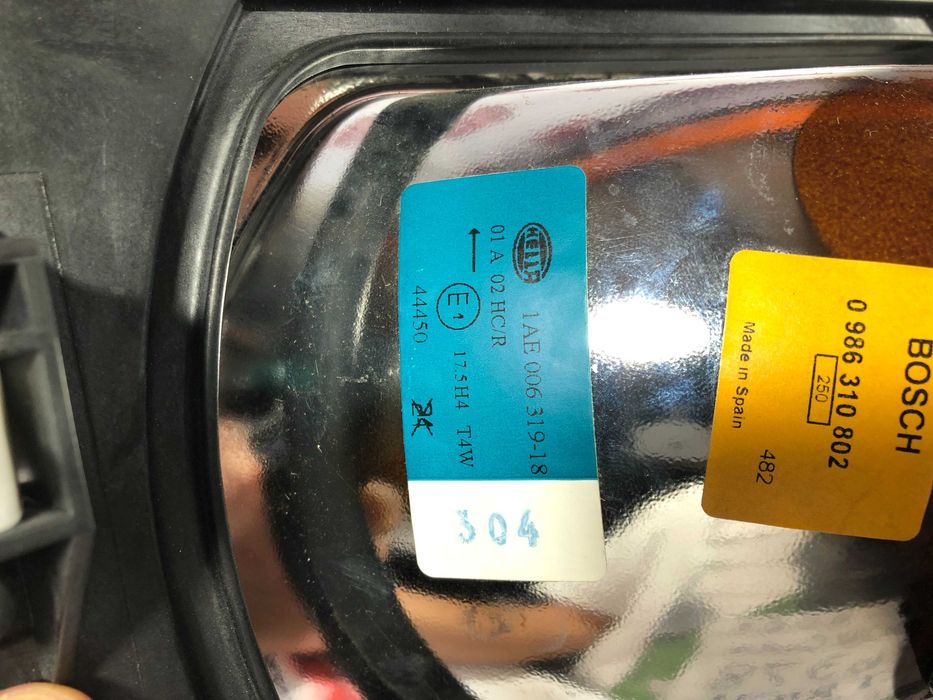 Farol Frente Otica VOLKSWAGEN POLO MK2 II 2 Direito Original