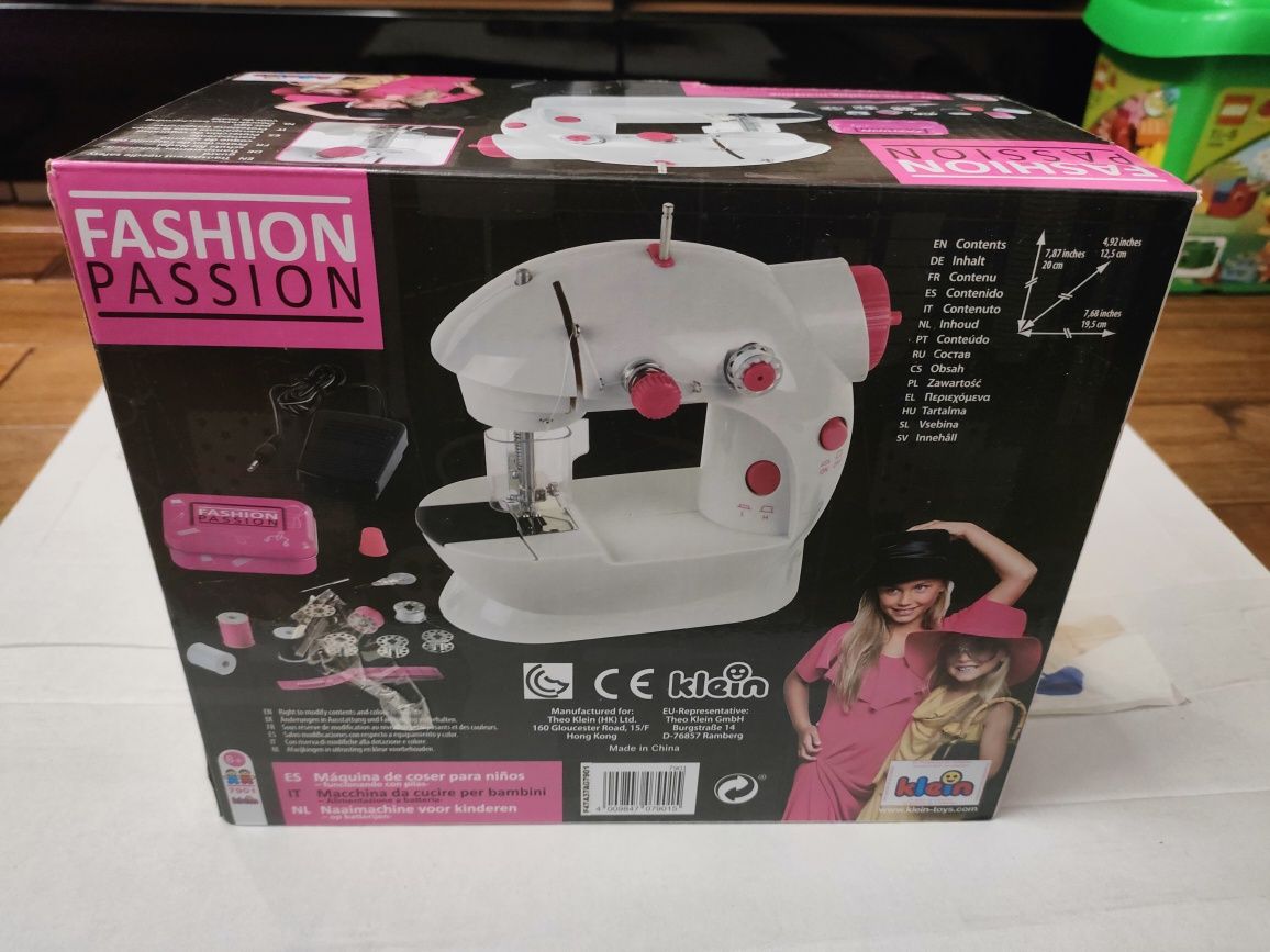 Maszyna do szycia dla dzieci Fashion Passion