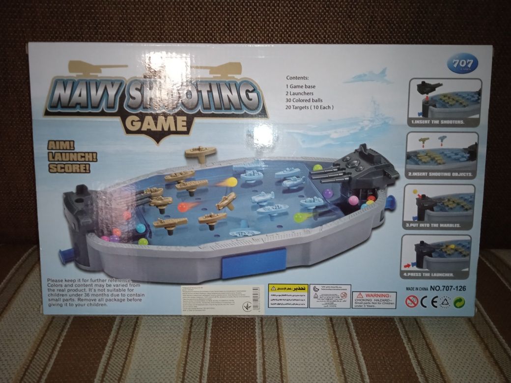 НОВАЯ Игра Морской Бой/набор Navy Shooting Game/Морський Бій/корабли