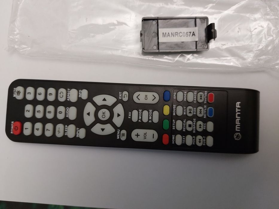 Pilot Manta MANRC057A Oryginał 32LHA48L Netflix Youtube 70LUA59M
