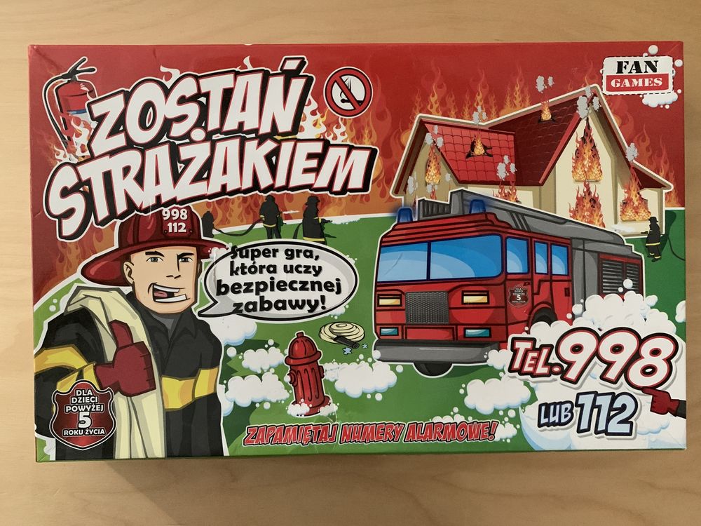 Gra planszowa Zostań strażakiem