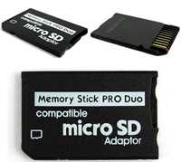 Karta pamięci SONY PSP Aparat Kamera MicroSD Memory Stick PRO DUO