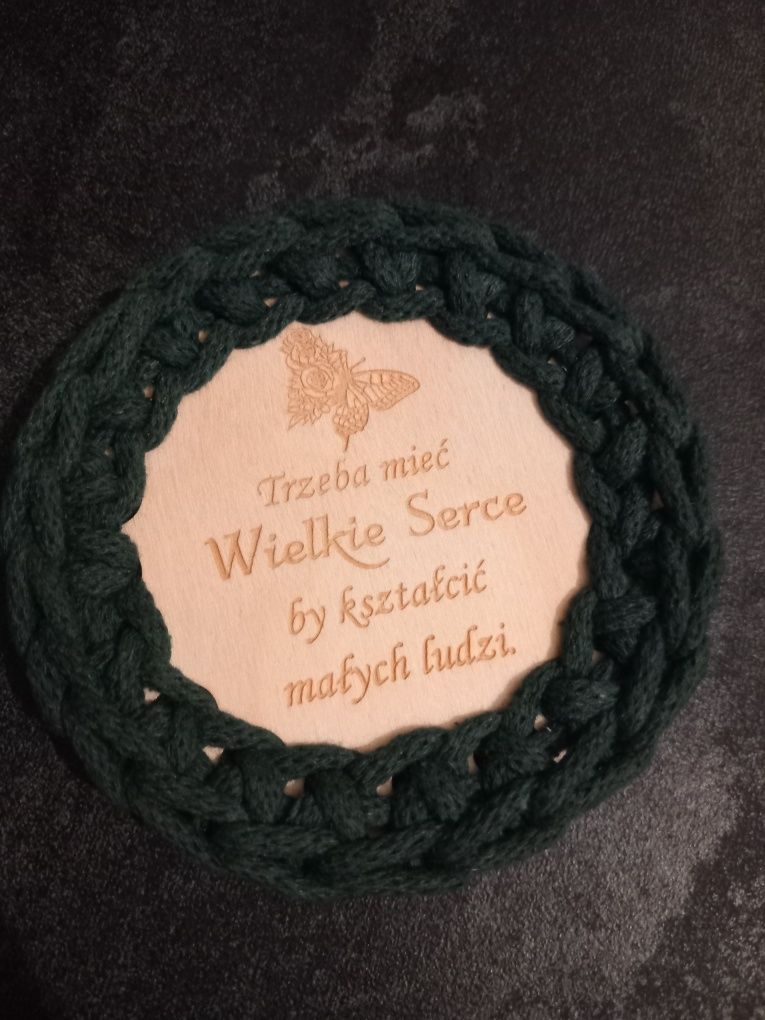 Dzień Nauczyciela podkladka pod kubek