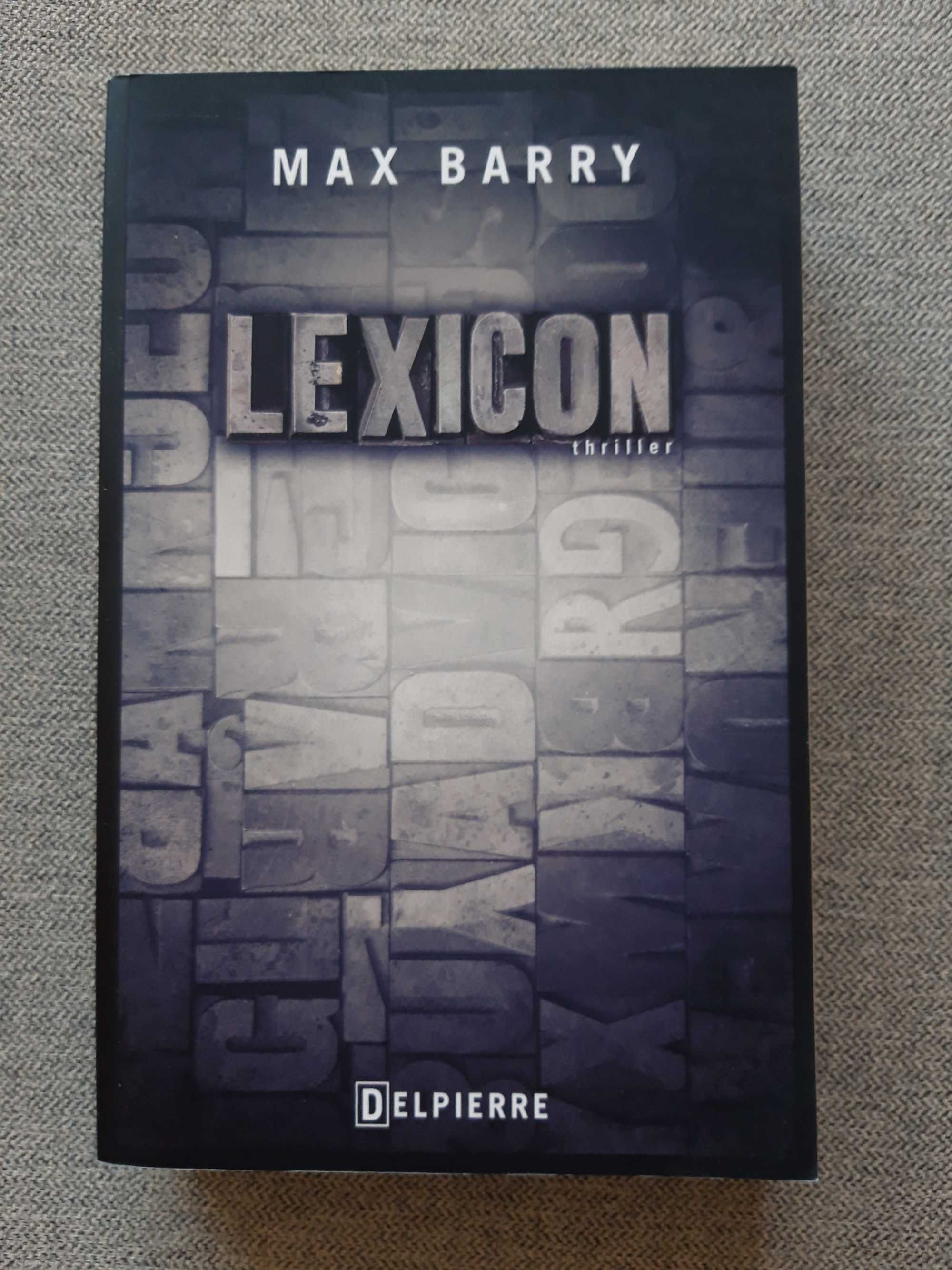 Livro "Lexicon" de Max barry