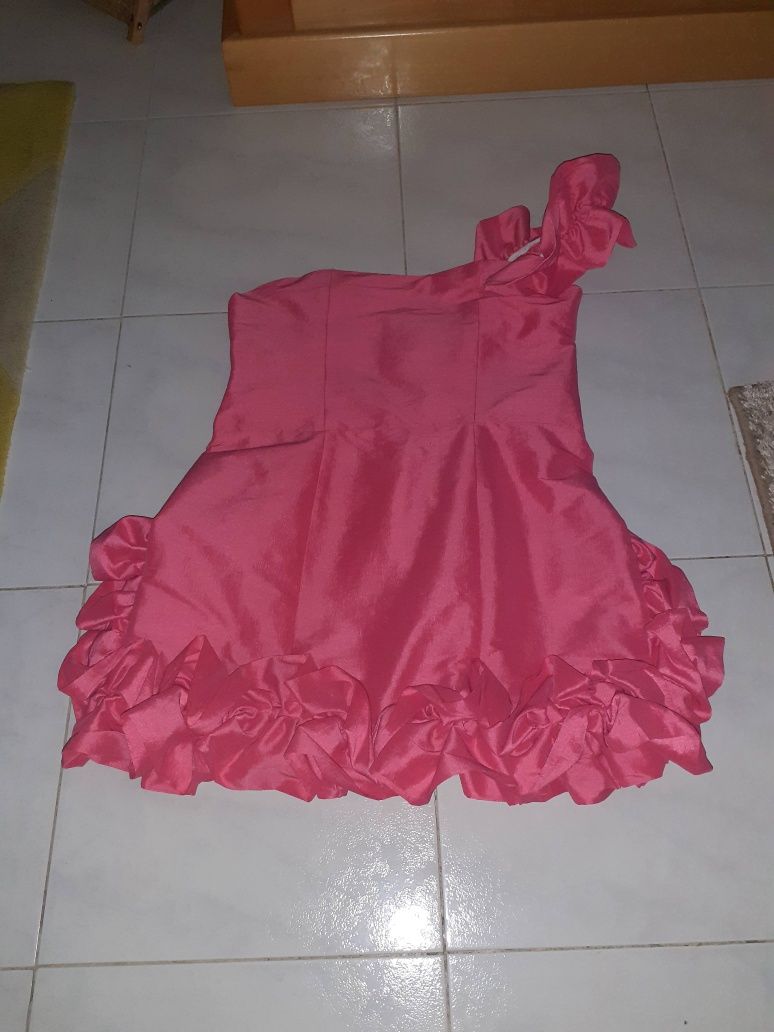 Vestido Rosa fúcsia ( Marca CAÏO) C/ Novo