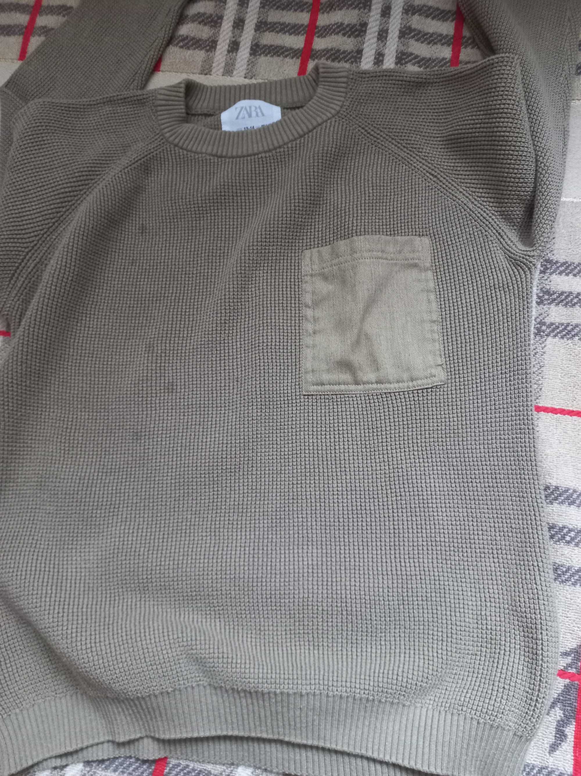 В'язаний джемпер-реглан, ZARA на підлітка 13-14р. ріст 164, cotton