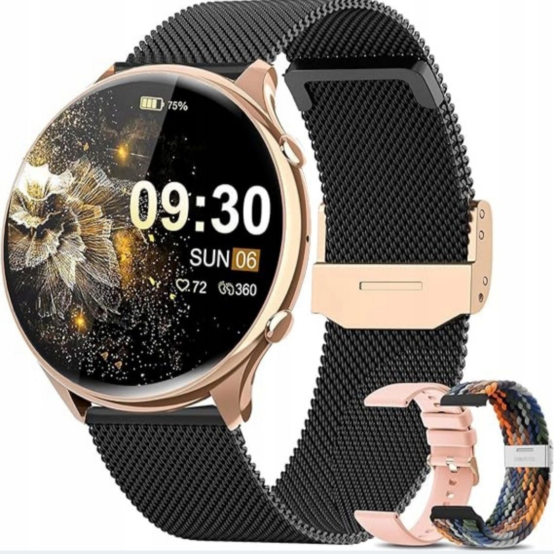 Smartwatch zegarek sportowy AMOLED męski damski krokomierz treningowy2