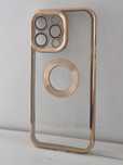 Beauty Clear Case do Iphone 15 Pro Max złoty