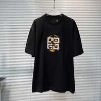 Czarny tshirt koszulka givenchy uniseks