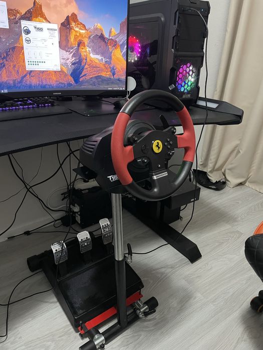Игровой руль Thrustmaster T150 Pro Ferrari 1080 градусов для ПК