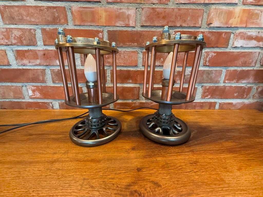 Lampa gabinetowa, industrialna, antyk
